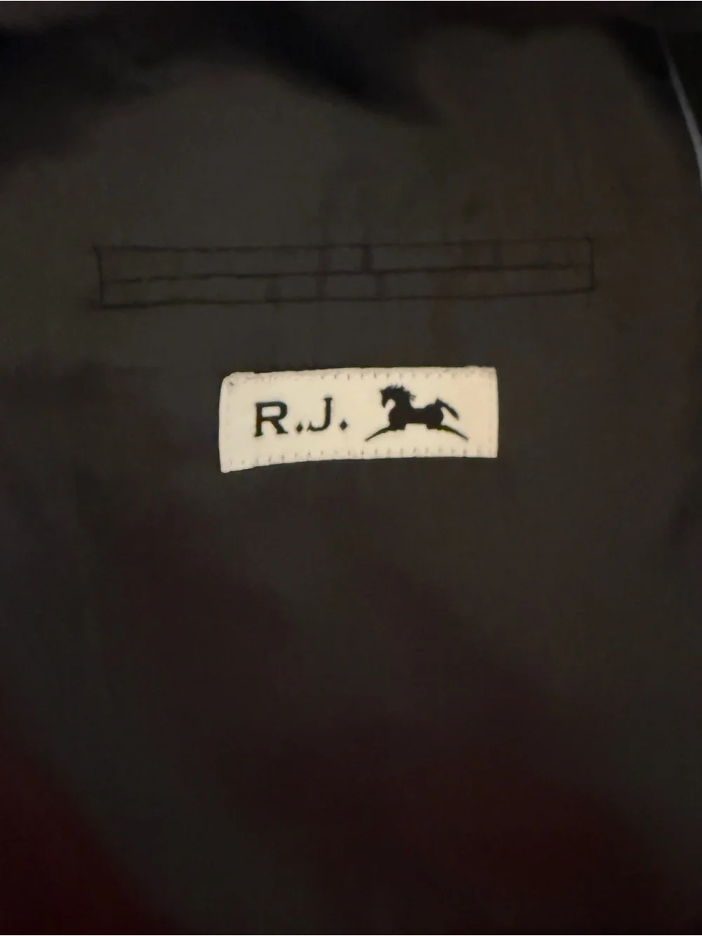 Child’s Size 10L Black RJ Classics Horseback Riding Show Coat. Good Condition.